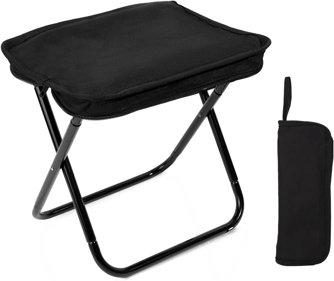 Folding Outdoor Chair, High Back, Compact, Ultra Lightweight, Folding Outdoor Chair, Integrated Storage, Aluminum Alloy