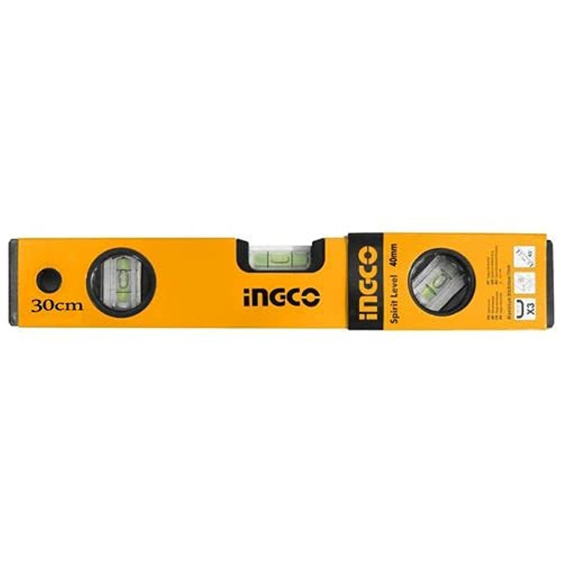 inGCO Hsl01030 Spirit Level Aluminum Water Leveler 30 Cm