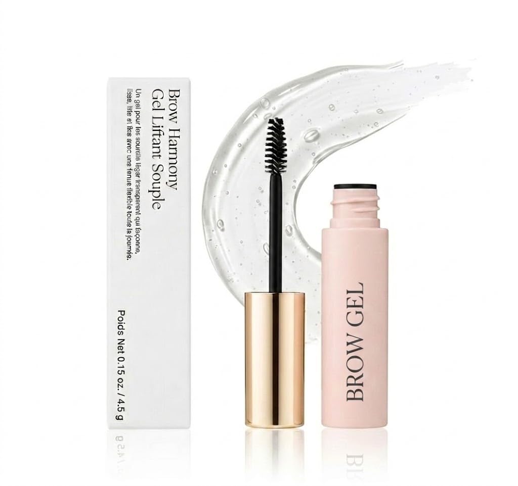 Clear&Transparent Mascara Fixer | Strong Long-Wear Conditioning Formula | No White Cast and Clumping Lightweight - Eyebrow Gel for Eyebrows