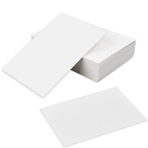 100 Pieces A6 White Postcards, Blank Cards, Blank Message Card, Blank Card Paper for Blank Postcard, White Card for Drawing, Writing, Printing Postcards