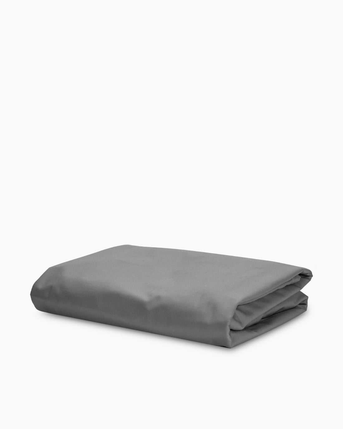Flat Sheet Set Of 4 Pieces - Comfy Breathable & Cooling Sheets - Bed Sheets, Double (260 x 240 cm) - Light Grey - 100% cotton