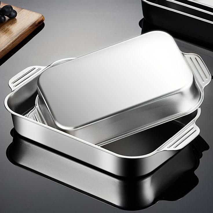 Generic "Stainless Steel Thermal Tray - Practical Innovation to Serve Foods" - Generic