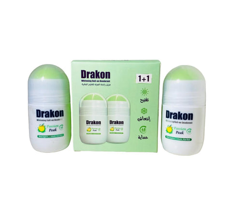 Dracon Passion Peak Deodorant 2 Pieces For Skin Lightening