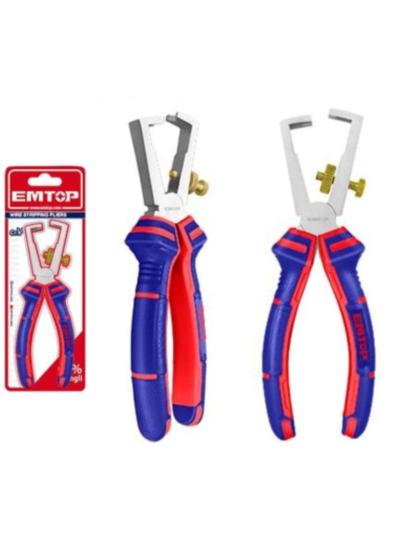 6-inch manual wire stripper, 2-color handle
