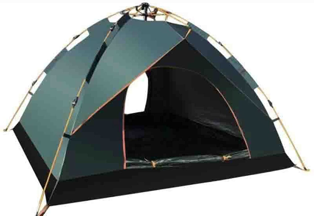Tent Camping Hydraulic Automatic Waterproof and Wind Waterproof Tents 3-4 Person -200x150cm