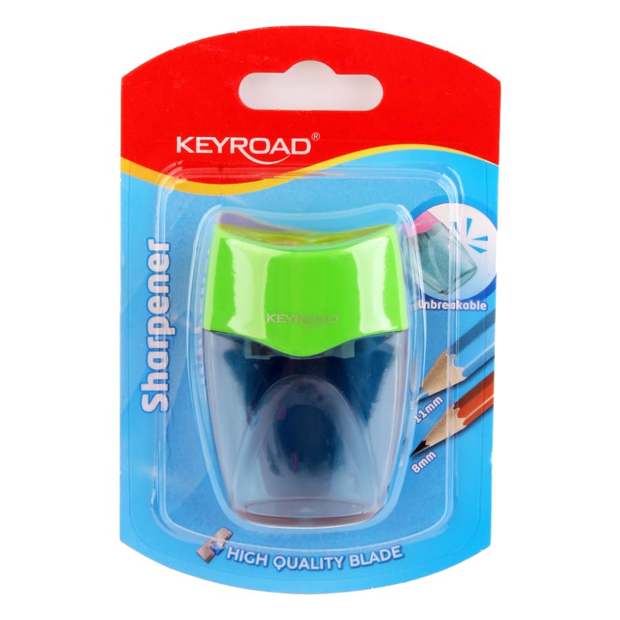Keyroad Sharpener 2 Holes Transparent Reservoir Model KR972387