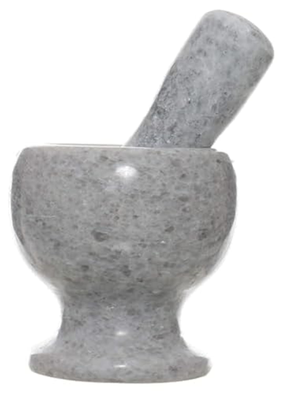Marble Mortar And Pestle - Multicolour