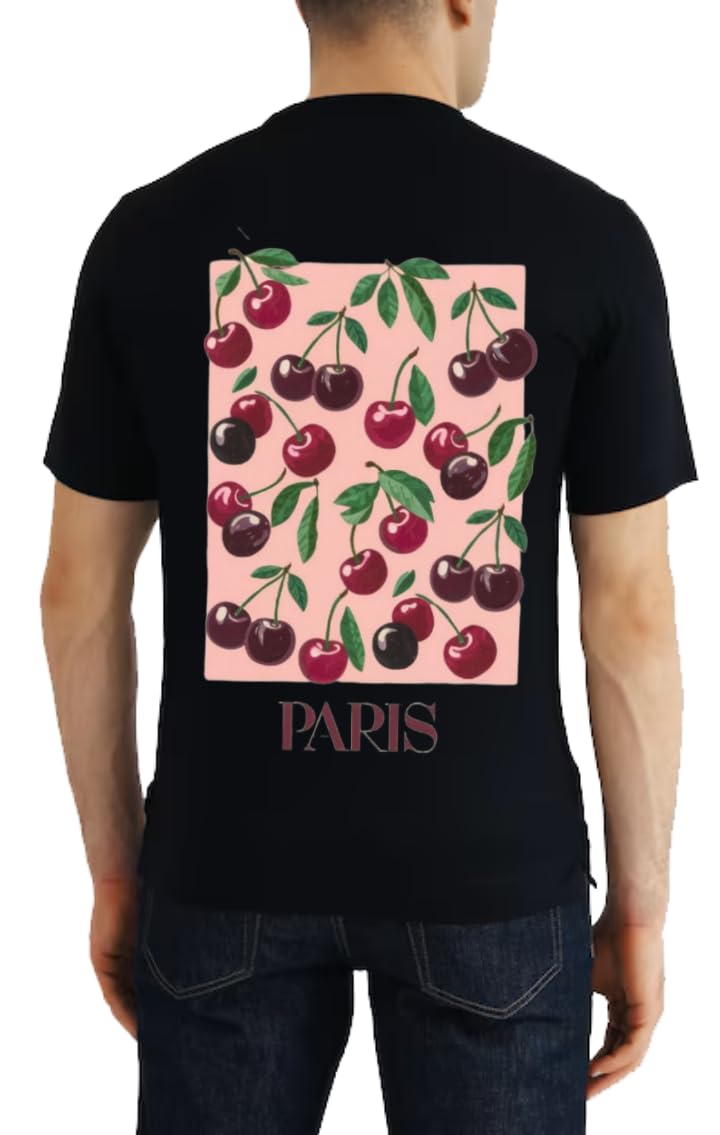 FRUIT MARKET PARIS T-shirt Black