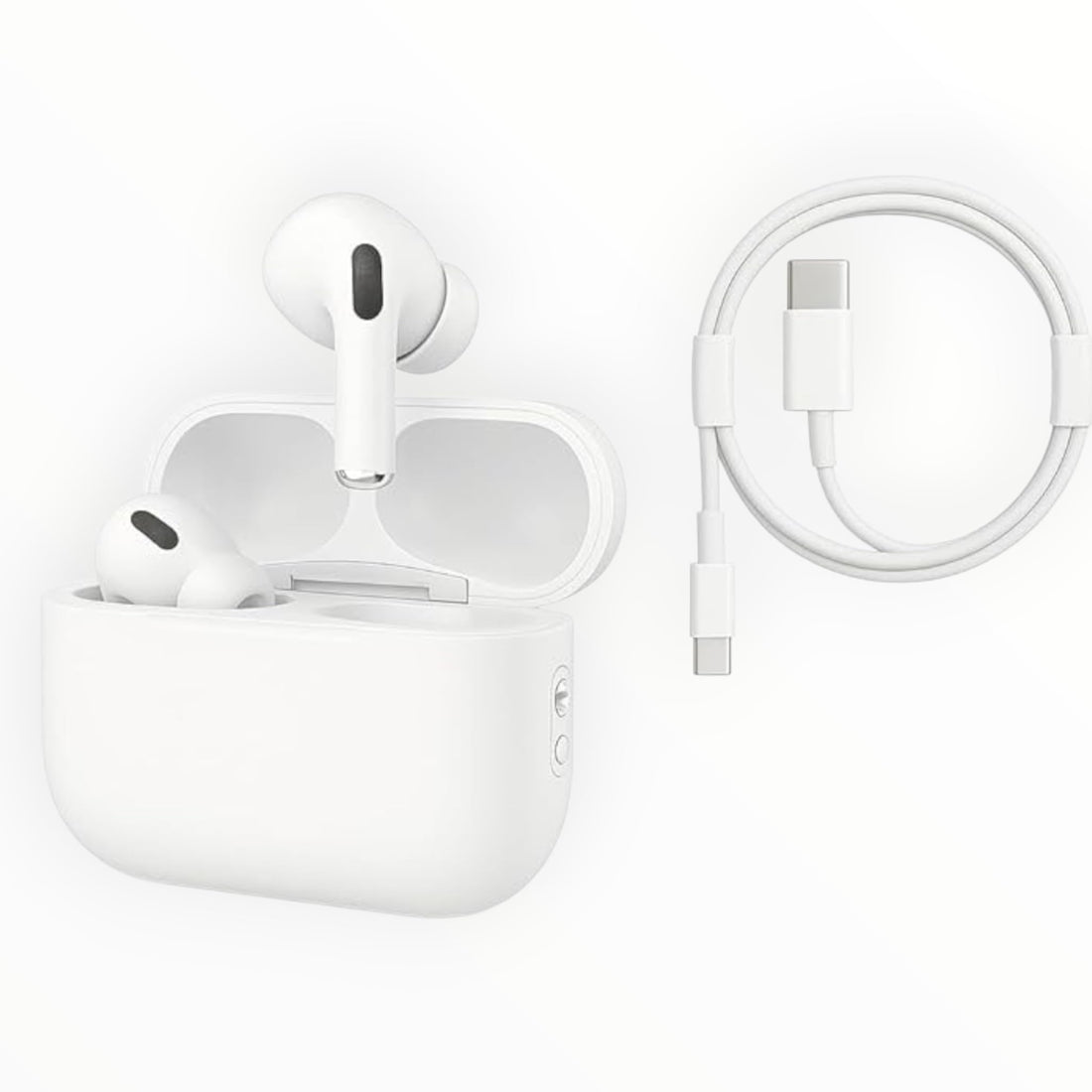 Generic Neo 2 Wireless Earbuds - 4 Noise Cancelling Mics, Deep and Clear Sound, Bluetooth 5.3, Type-C Fast Charging, Touch Control, In-Ear Headphones