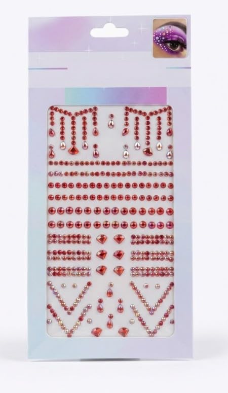 Eye Shiny Butterfly Flower Stickers Facial Body Glitter Butterfly Makeup Stickers for Women Girls Waterproof Temporary Fake Flower Tattoo Sticker -1 sheet (B)