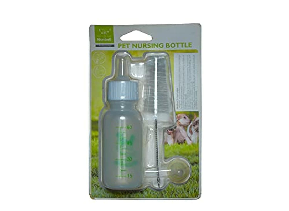nunbell Pet Nursing Bottle For Cats & Dogs -3 Pieces