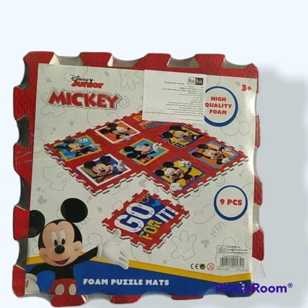 Zuru PMS-MFK-01 Disney Junior Mickey Foam Puzzle Mat Set for 3-5 Years Kids, Multicolor