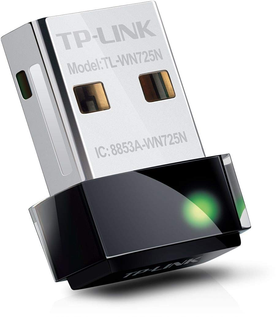 TP-Link Wireless N Nano USB Adapter (Tl-wn725n, 150mbps)