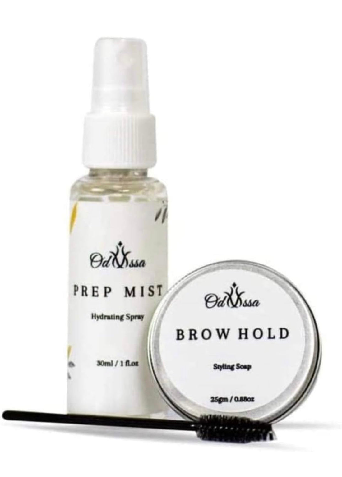 Odyssa Brow hold styling kit (Brow hold - Mist - Brush)