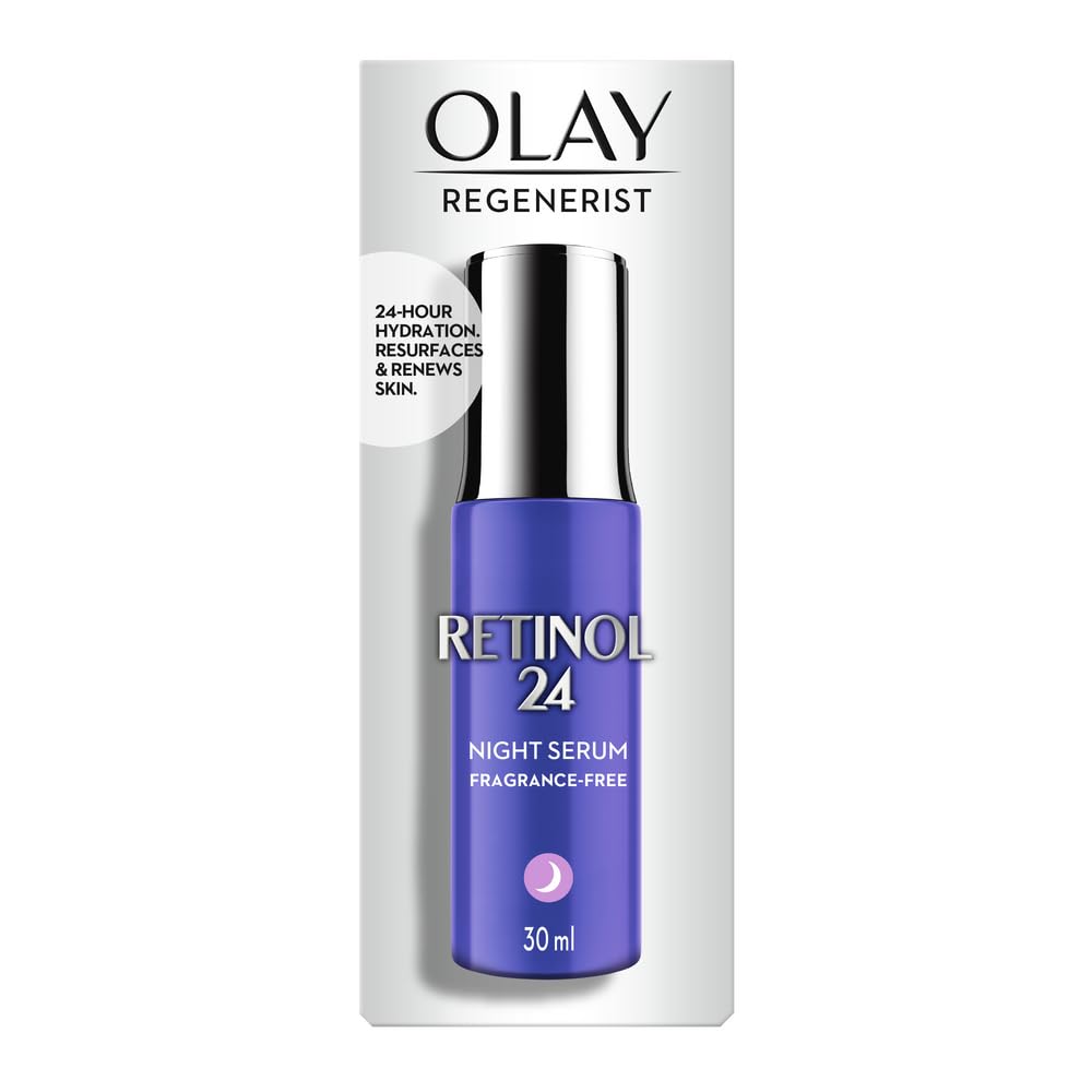OLAY Night Serum: Regenerist Retinol 24 Serum, 30Ml