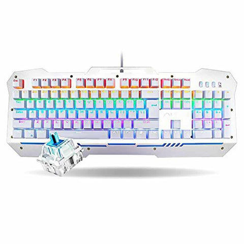 Aula Keyboard F2009 White Squre Switch Black USB