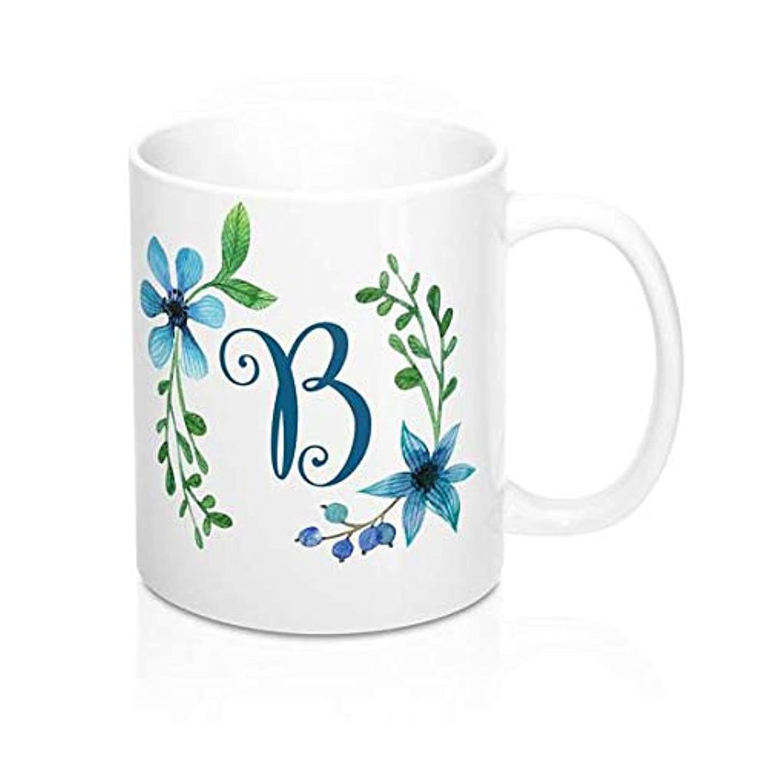 B letter mug