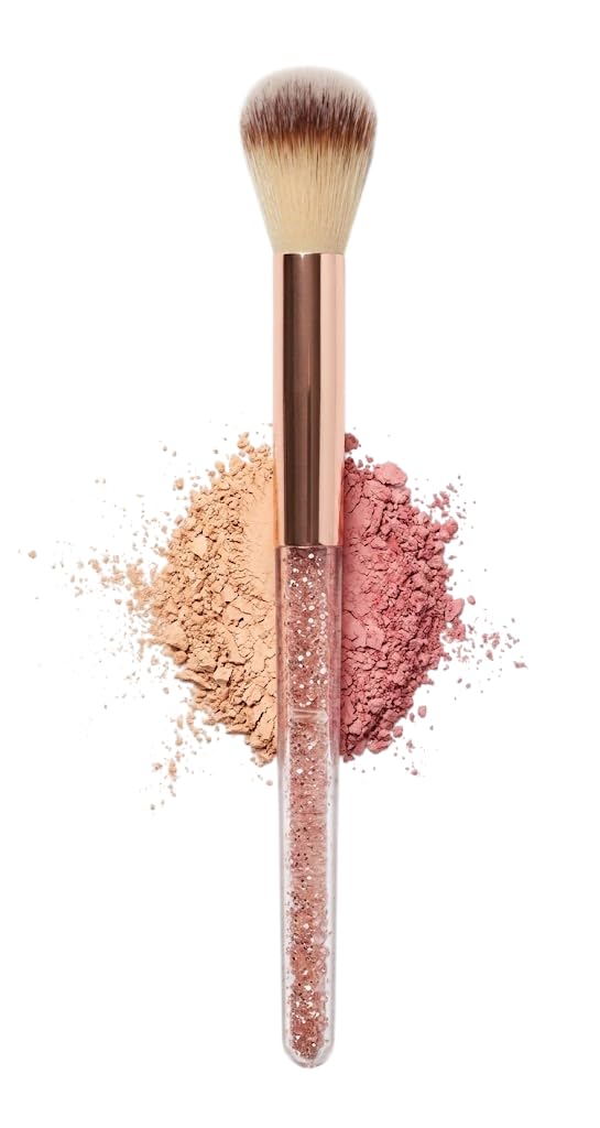 1pc medium Foundation Makeup Brush & Blush Brush & Powder, Soft And Multifunctional Fiber For Daily Makeup