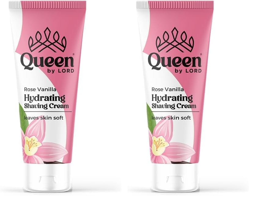 Queen By Lord Shaving Cream (Pack of 2)