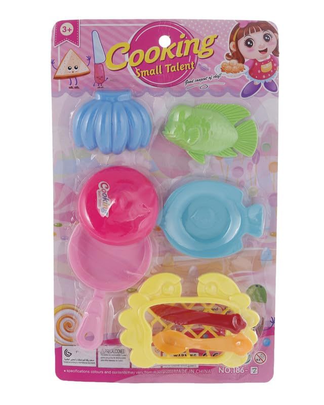 3A 186-2 Plastic Cooking Small Talent Toy For Girls - 3-5 Years Multi Color