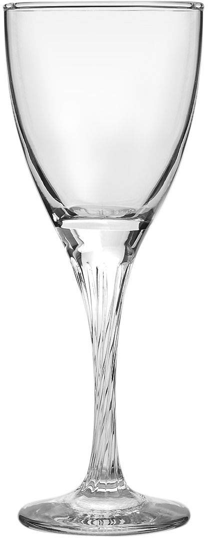 Pasabahce Twist Red Wine Glass 205 ml Set of 6 - Clear
