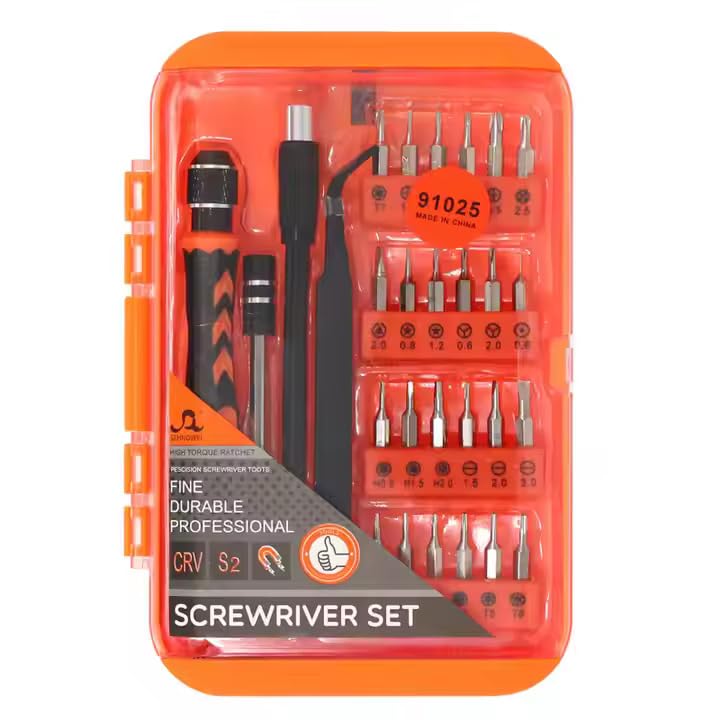 28 Pieces Precision Mechanical Screwdriver Set, Mini Tool Set for Laptop, Xbox, Eyeglasses, Watches - Multifunctional Screwdriver Set for Electronics Repair