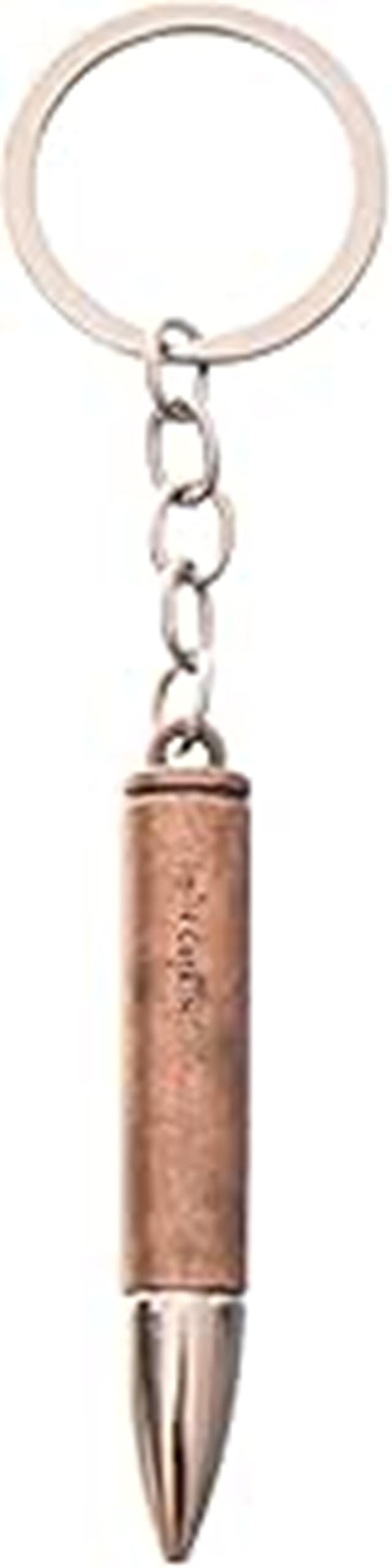 FROM H HOME 1166 Small Bullet Keychain - Bronze