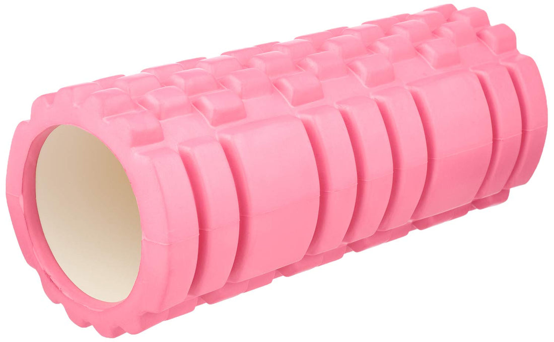 Generic Roller for Yoga Trainings - Pink, (61×14) cm