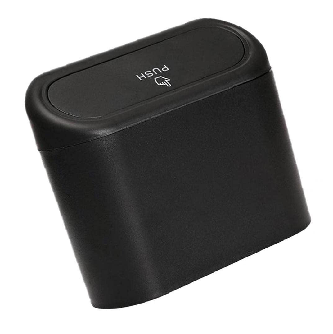 Car Trash Bin Can Waterproof Hanging Plastic Vehicle Garbage Dust Organizer with Lid,Storage Box