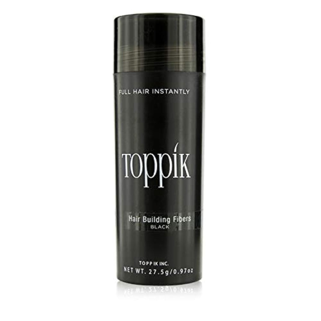 Toppik Hair Building Fibers with Premium Keratin Fibers Conceals Hair Thinning and Hair Loss for Fuller Looking Hair that Gives Completely Natural Look For Men and Women Black, 27.5 Grams