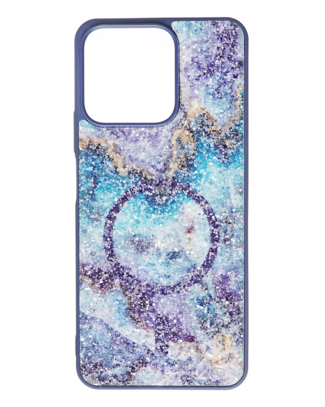 Grace Glitter Plastic Back Cover For Honor X7c, Multi Color 37329661