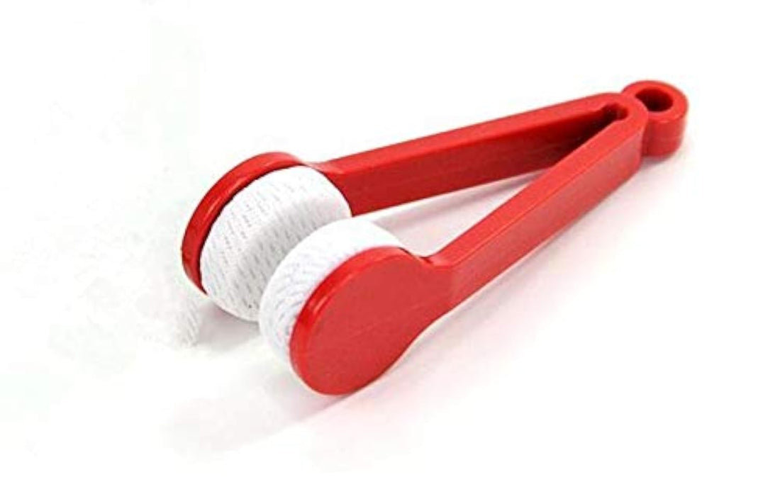 Mini Eyeglass Microfiber Cleaner Soft Brush Cleaning Tool for Sun Glasses Eyeglasses Spectacles