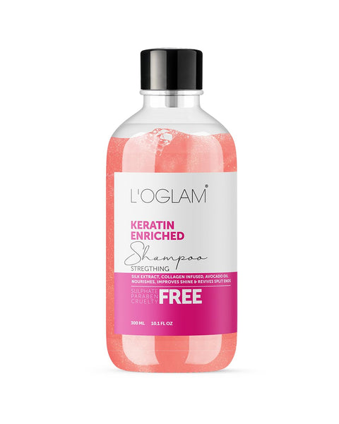 Keratin Enriched Sulphate Free Shampoo 300 ML