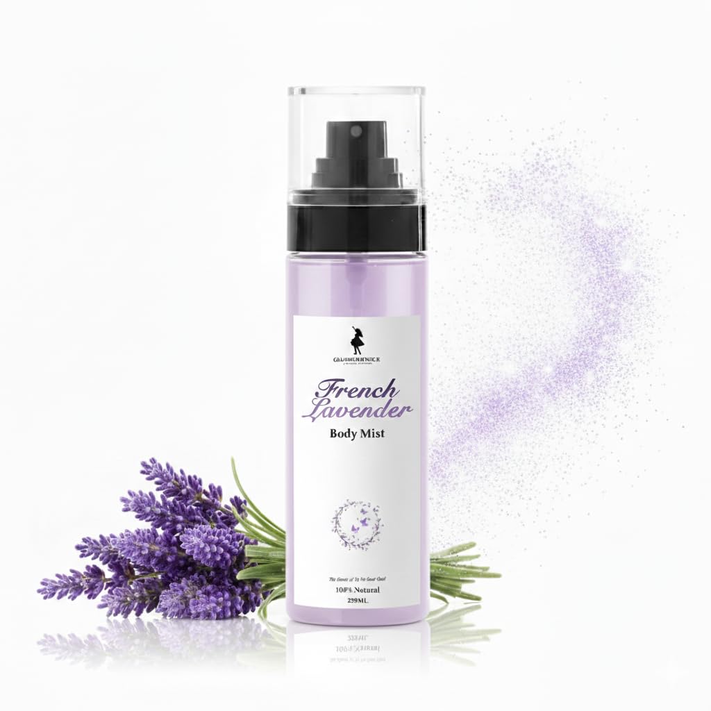 Glamour D Nour French Lavender Flavour Body Mist 220 ml, Purple