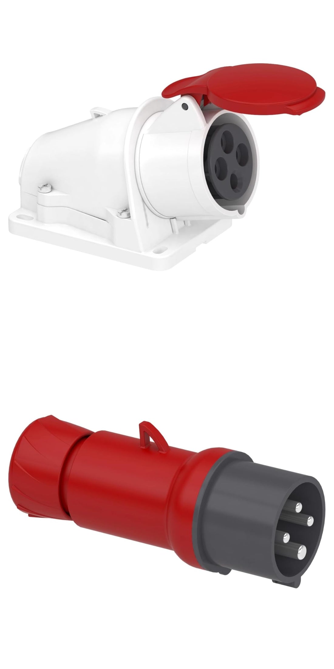 Schneider ip44 16 Amp 4 Ball Socket and Breeze Rocket Decker & Nettia