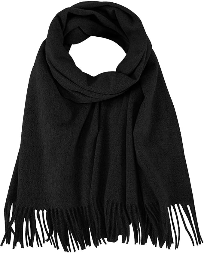 Fashion Men's Winter Scarf Solid Color Easy Match Warm Soft Skin-Friendly