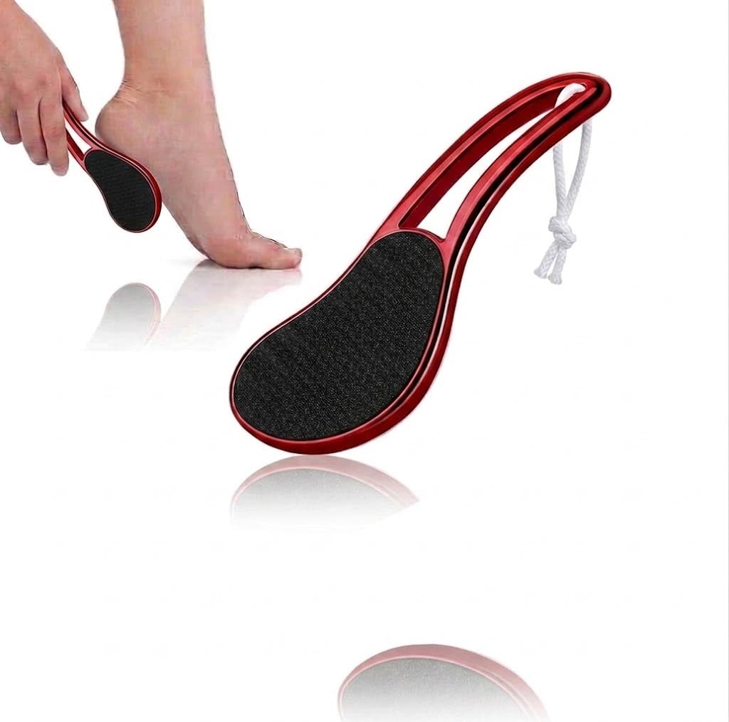 Professional foot care tools,nano glass foot file. glass foot file to remove calluses, dead skin without damaging feet. foot sc.home salon quality. both wet and dry feet can be used. -MULTICOLOR