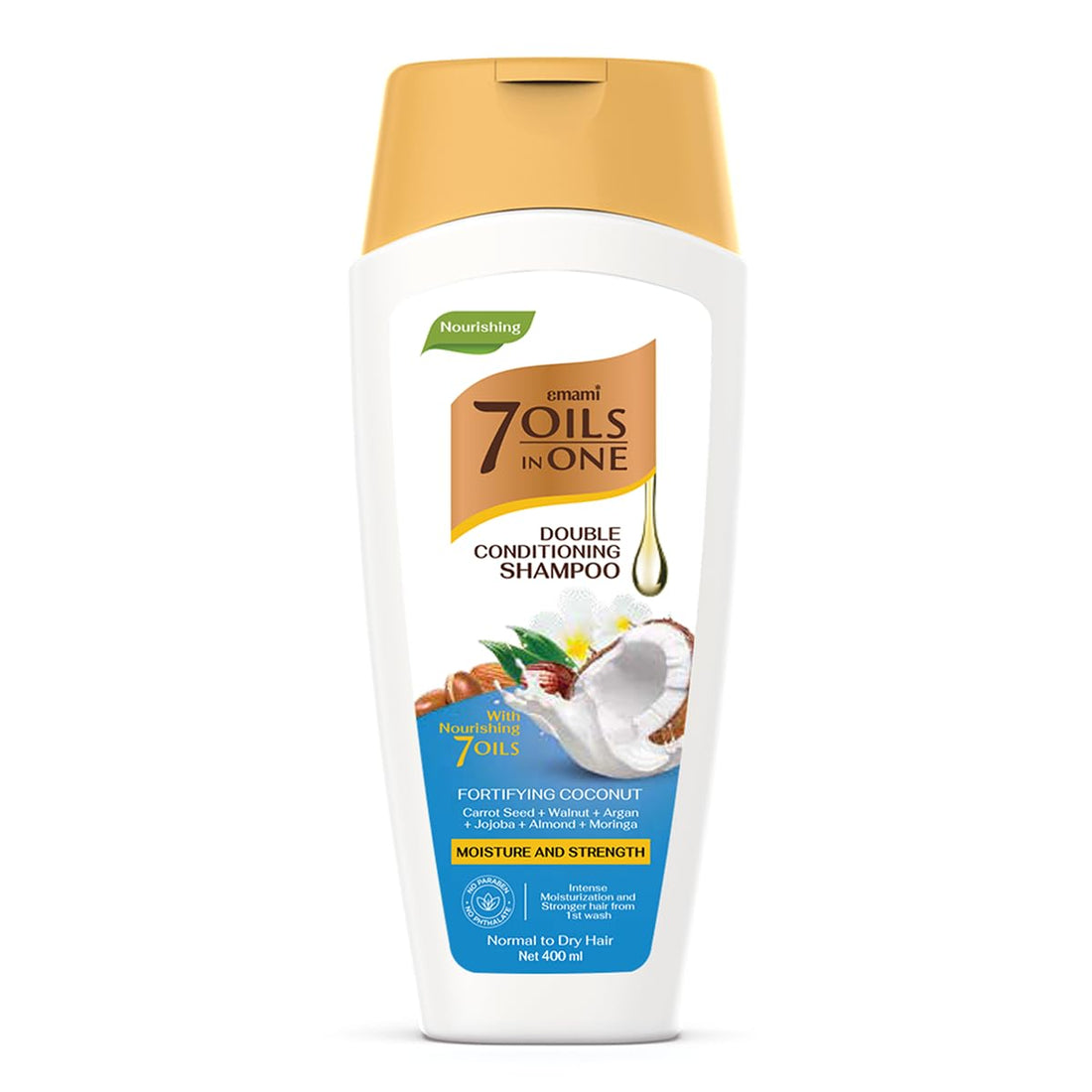 Emami 7 Oils in One Double Conditioning Shampoo Coconut 400 ML
