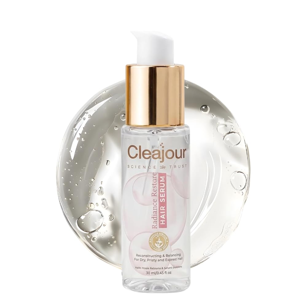 Hair Radiance Restore Serum - deeply nourishes and smooths every strand for a silky, salon-fresh finish, visibly healthier hair with every use Rich in Vitamin E 50Ml
