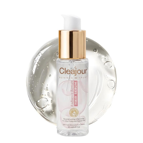 Hair Radiance Restore Serum - deeply nourishes and smooths every strand for a silky, salon-fresh finish, visibly healthier hair with every use Rich in Vitamin E 50Ml