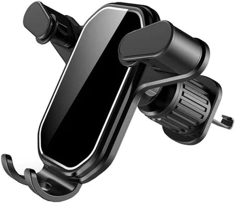 Car Mobile Holder Mount On The Outlet Of The Air Conditioner For Car - Mobile Phone Holder For Car - Car Air Conditioner Holder - (Black) - SACAR