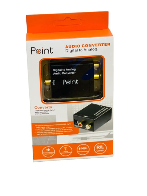 Audio Converter Digital To Analog Point
