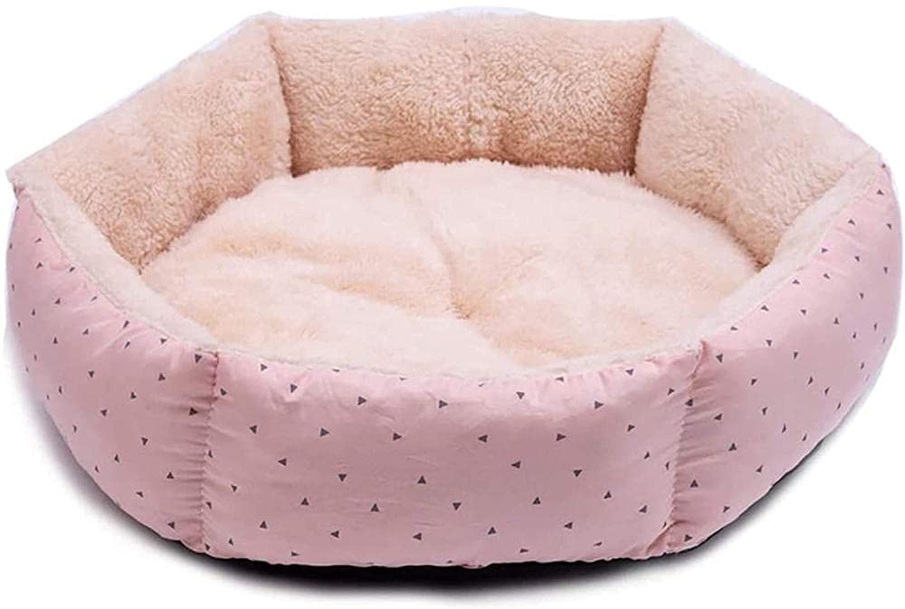 Moro Moro 3 Dog Beds Memory Foam Dog Bed Large Washable Orthopedic Removable Pet Bed Dog Sofa Comfortable Soft Nonslip Bottom Scratch And Bite Resistant-34 * 34 * 10Cm_Pink