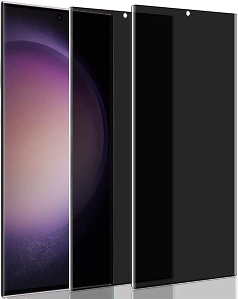 LEGAND Galaxy S23Ultra Privacy Screen Protector, privacy screen for s23 ultra Anti Spy Fingerprint Resistant 9H Hardness Tempered Glass Guard for Samsung S23 Ultra+ 6.8 2Pack 5G