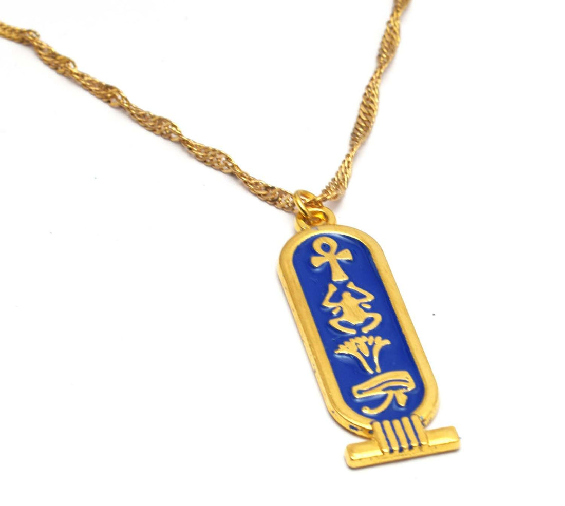 immatgar pharaonic cartridge necklace jewellery ancient Egyptian souvenirs gifts from Egypt Collectible Pharaohs