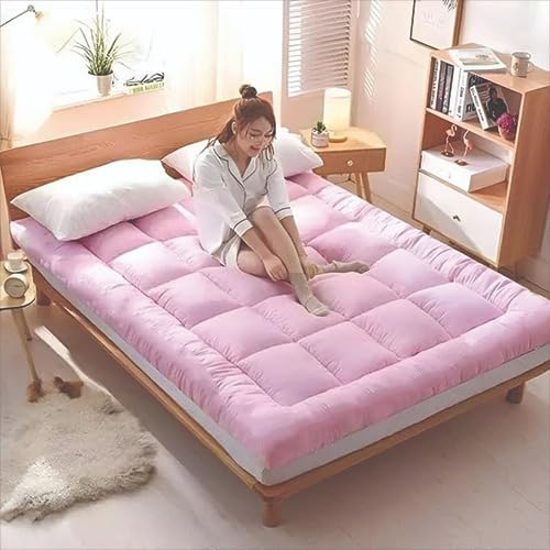 Snooze Tiba, Mattress topper 120 * 195 cm, Pink