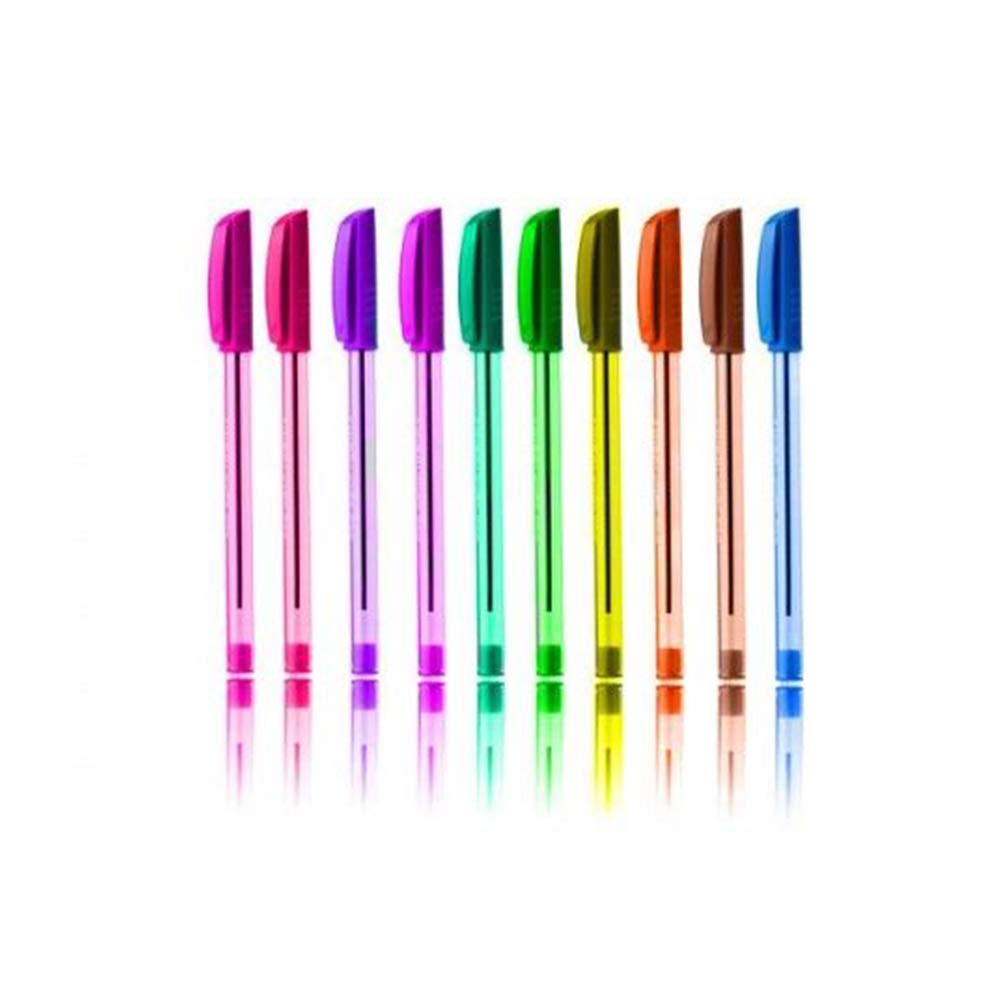 Prima Flash Ballpoint Pen, Set Of 4 Assorted Colors(1 piece)