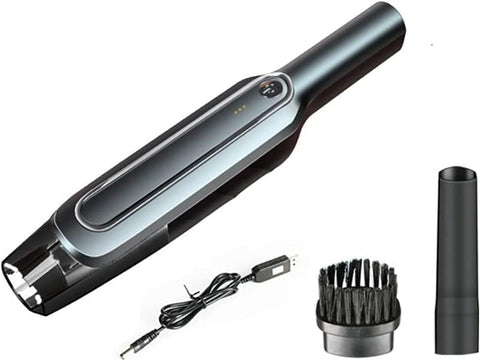 Handheld Vacuum Cleaner Cordless 60W Rechargeable Portable Mini Vacuum with 1800mAh Battery, Multiple Brushes, Washable Filter for Car Home Office Use