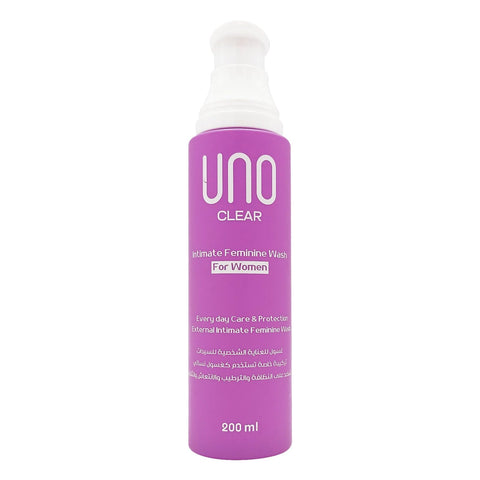 UNO Clear Intimate Feminine Wash For Women - 200ML