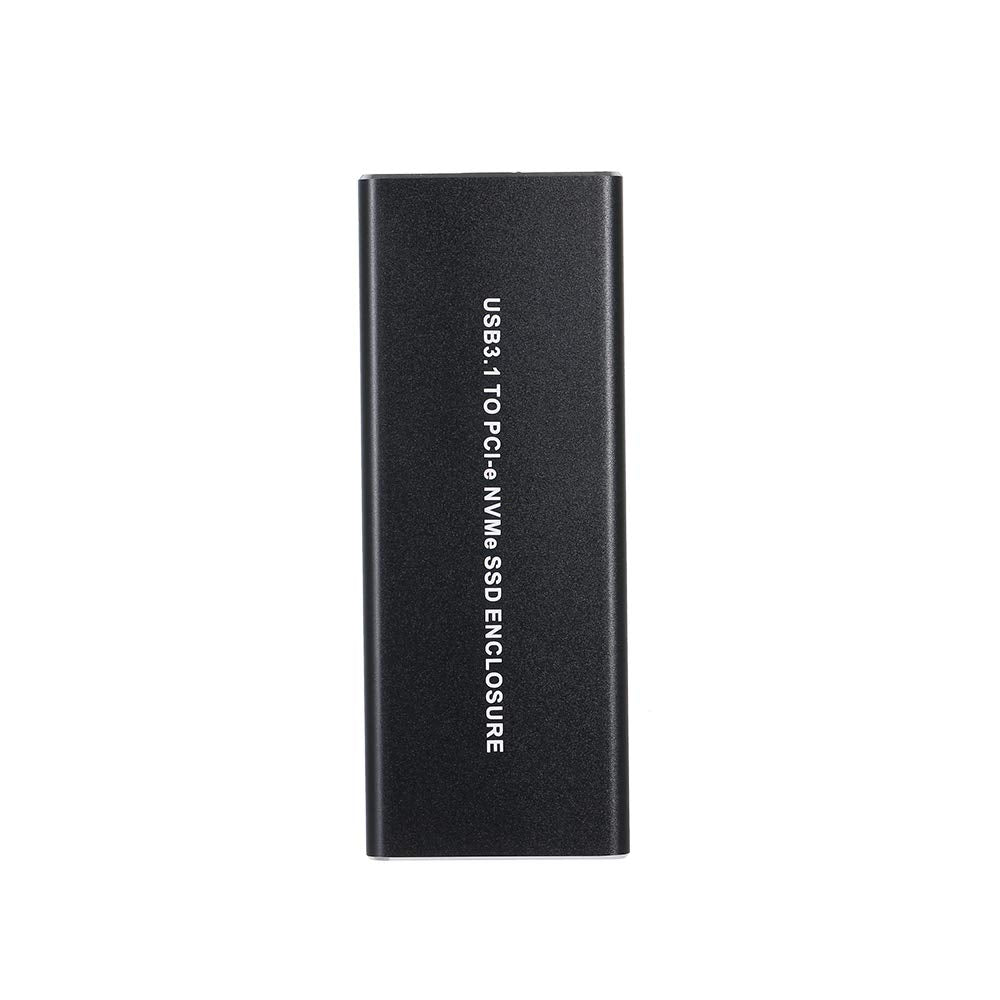 Lixada Ssd Enclosure,Usb3.1 To Pci-E Nvme Ssd Enclosure Type-C 10Gbps M.2 Hard Disk Aluminum External Drive